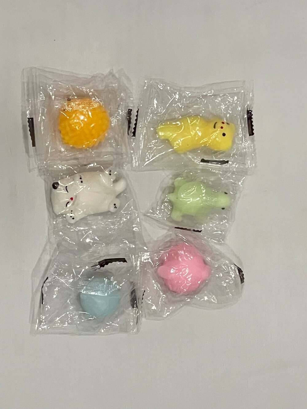 Lot Of 6 Mochi Toys NEW Lot #3